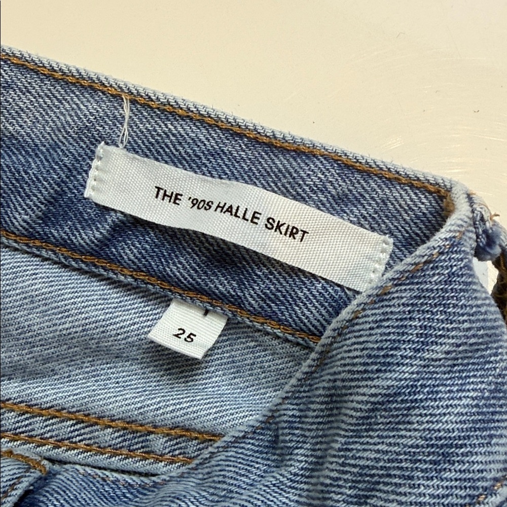Denim Forum The 90's Halle Skirt Size 25 - Picture 5 of 8